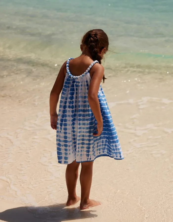 Monsoon Sunuva Tie Dye Dress Blue Children Dresses Monsoon Sunuva Tie Dye Dress Blue Children Dresses