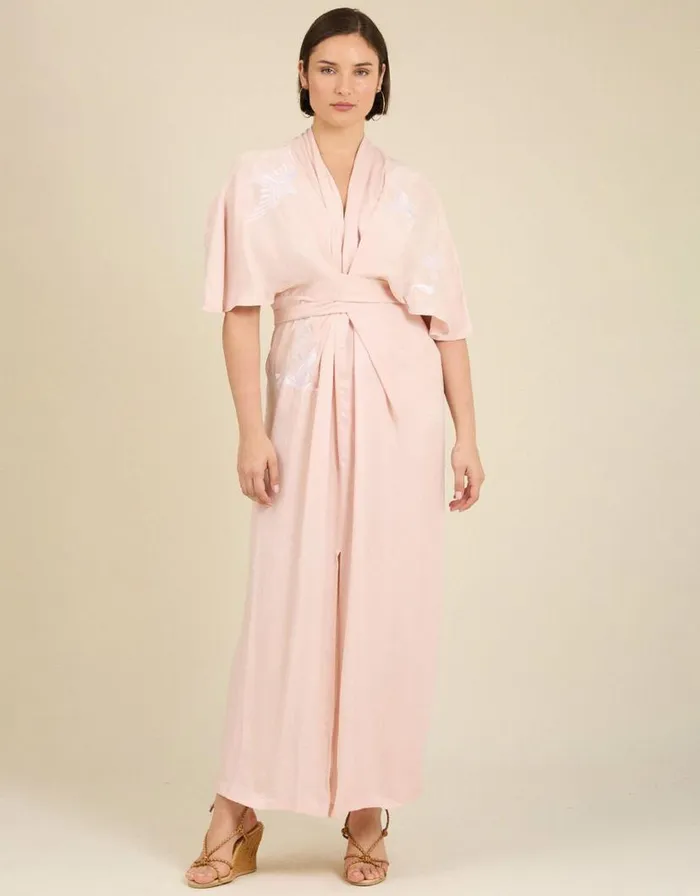 Monsoon Tallulah And Hope RegularLength Tie Dress Pink Women Occasionwear Monsoon Tallulah And Hope RegularLength Tie Dress Pink Women Occasionwear