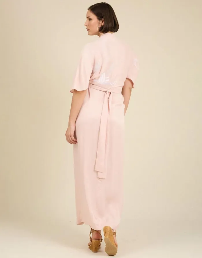 Monsoon Tallulah And Hope RegularLength Tie Dress Pink Women Occasionwear Monsoon Tallulah And Hope RegularLength Tie Dress Pink Women Occasionwear