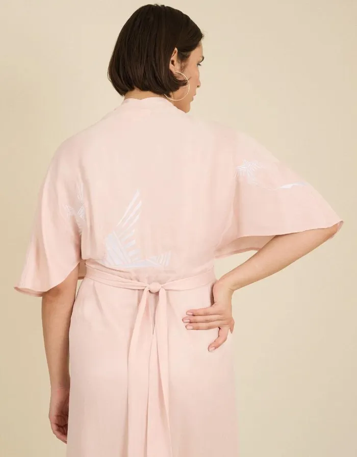 Monsoon Tallulah And Hope RegularLength Tie Dress Pink Women Occasionwear Monsoon Tallulah And Hope RegularLength Tie Dress Pink Women Occasionwear