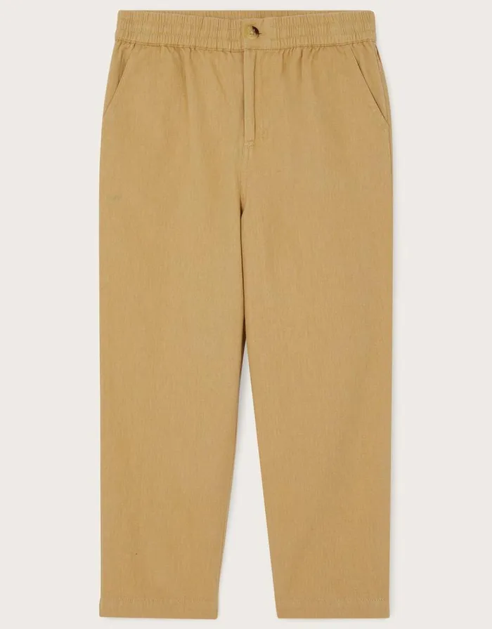 Monsoon Tapered Chinos Natural Children Trousers Jeans and Shorts