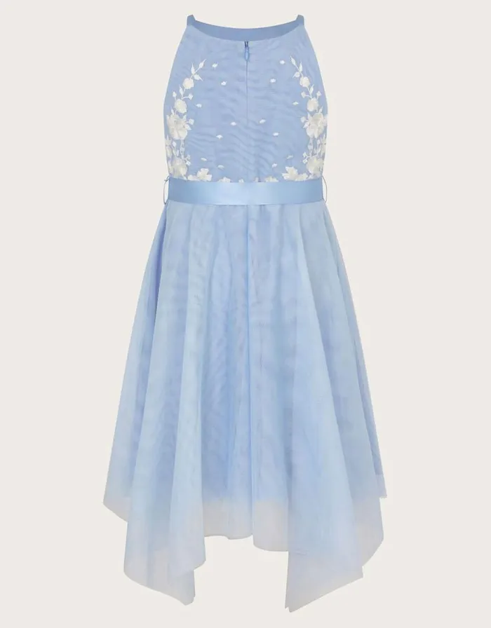 Monsoon Truth Embroidered Dress Blue Children Dresses Monsoon Truth Embroidered Dress Blue Children Dresses