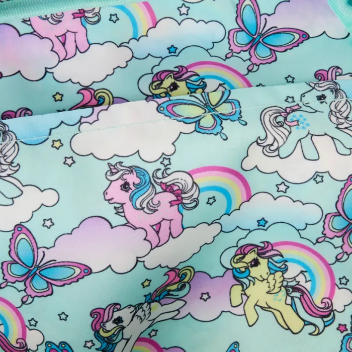 My Little Pony Sky Scene AllOver Print Nylon Square Mini Backpack Unisex Loungefly Backpacks