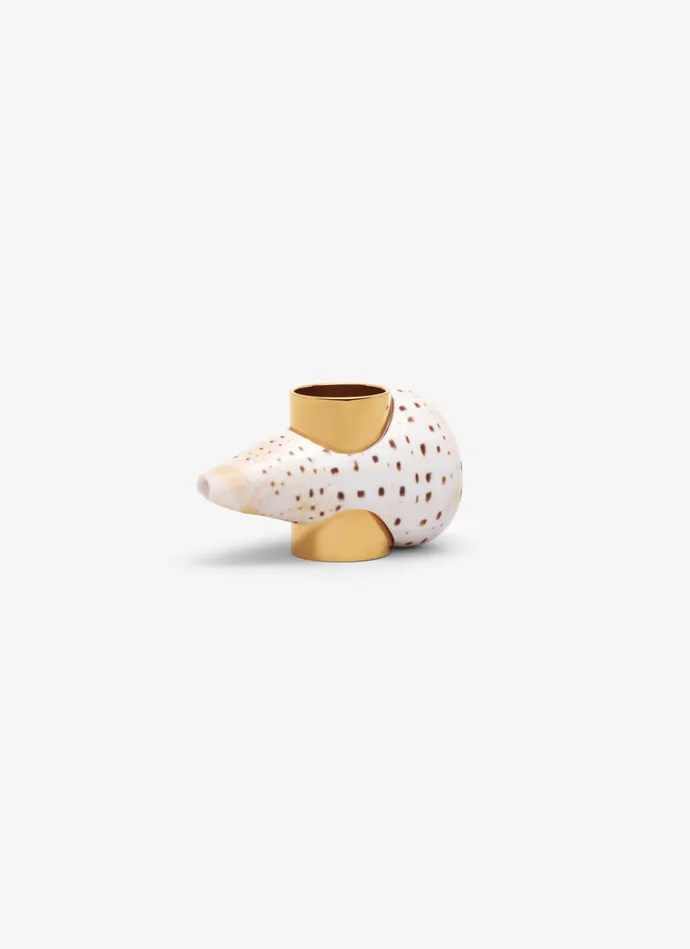 NATURALGOLD LONG SHELL RING Women Alaa Jewels NATURALGOLD LONG SHELL RING Women Alaa Jewels