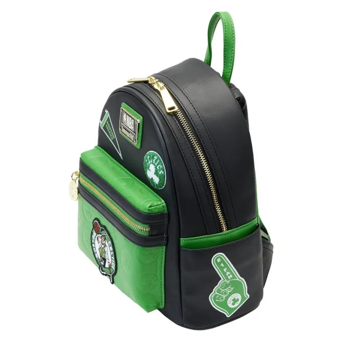 NBA Boston Celtics Patch Icons Mini Backpack Unisex Loungefly Backpacks