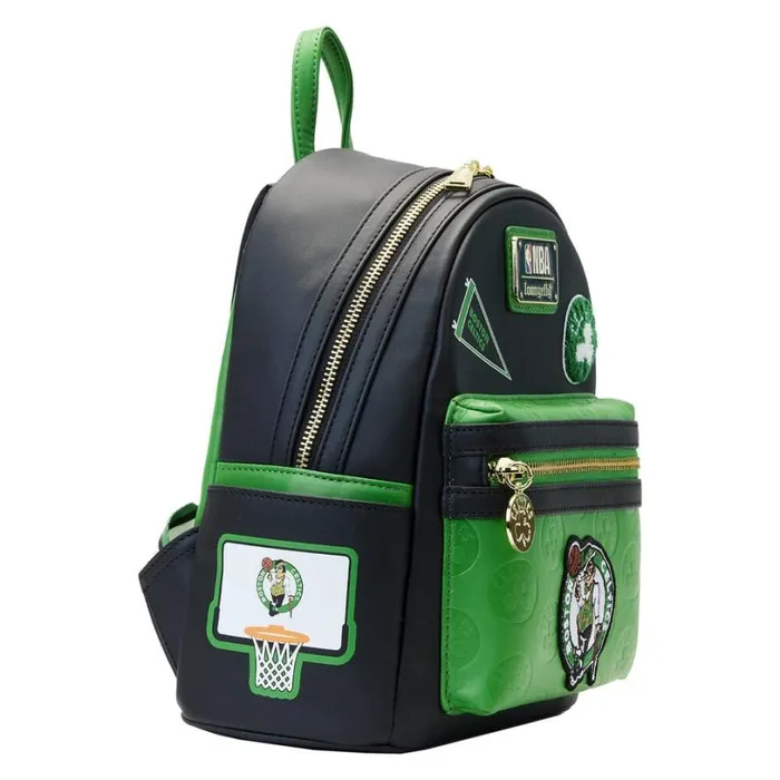 NBA Boston Celtics Patch Icons Mini Backpack Unisex Loungefly Backpacks