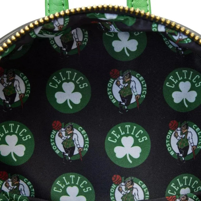 NBA Boston Celtics Patch Icons Mini Backpack Unisex Loungefly Backpacks