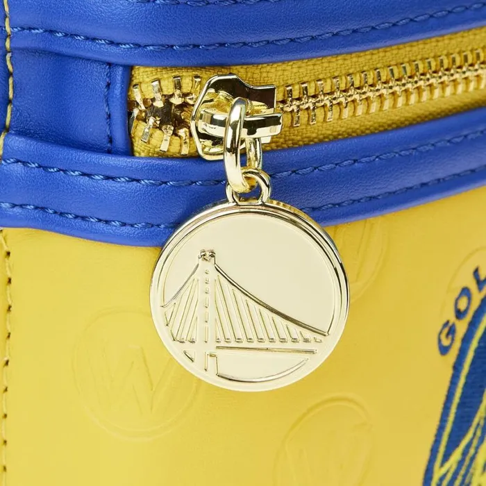 NBA Golden State Warriors Patch Icons Mini Backpack Unisex Loungefly Backpacks