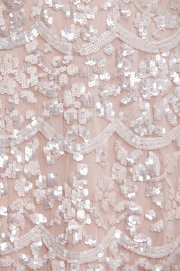 Needle and Thread Alicia Scallop Gown Pink Women Embellished Dresses
