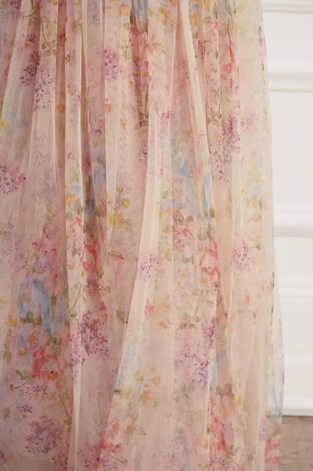 Needle and Thread Floral Diamond Bodice Maxi Dress Multi Women Embellished Dresses
