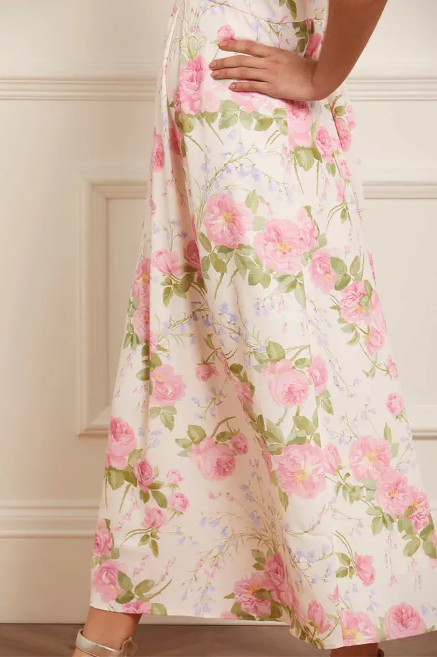 Needle and Thread Rose Bluebell VNeck Ankle Dress Multi Women Printed Dresses