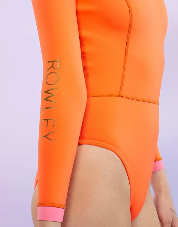 Orange Crush Wetsuit 8211 Ornge Women Cynthia Rowley Surf and Swim