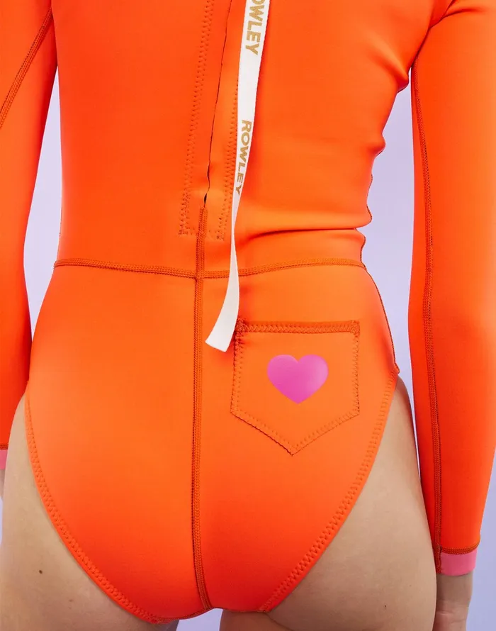 Orange Crush Wetsuit 8211 Ornge Women Cynthia Rowley Surf and Swim