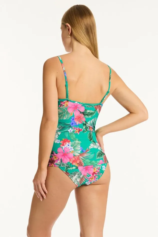 Pacifico Tie Front BC Tankini Pacifico Women Sea Level Tankinis and Singlets