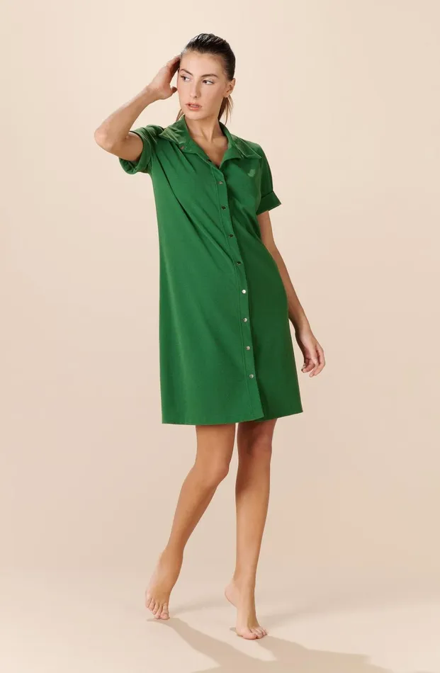 Pain De Sucre Beachwear Women Clemy Olive Green