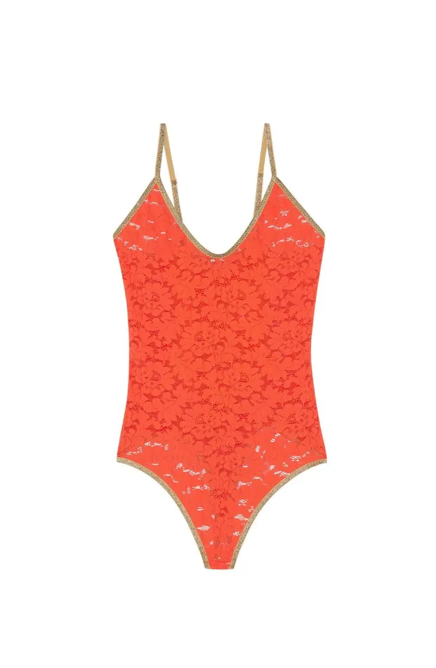Pain De Sucre Bodysuits Women Javotte Orange