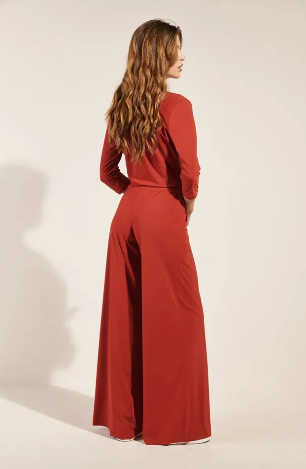 Pain De Sucre Jumpsuit Women Carin Brick Red Brick