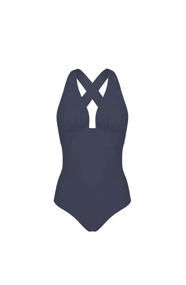Pain De Sucre Onepiece Swimsuits Women Capri Steel