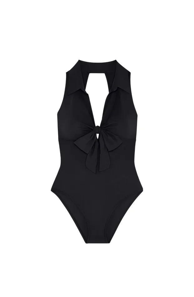 Pain De Sucre Onepiece Swimsuits Women Neva Black