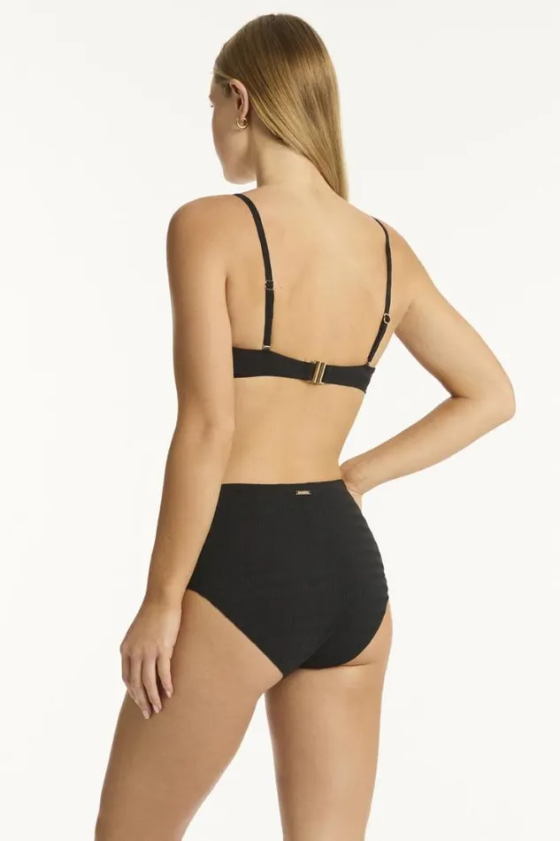 Palisades V Bandeau Palisades Black Women Sea Level Tops
