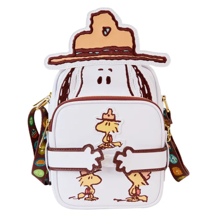 Peanuts 50th Anniversary Snoopy039s Beagle Scouts Crossbuddies Cosplay Crossbody Bag With Coin Bag Unisex Loungefly Bags and Wallets Peanuts 50th Anniversary Snoopy039s Beagle Scouts Crossbuddies Cosplay Crossbody Bag With Coin Bag Unisex Loungefly Bags and Wallets