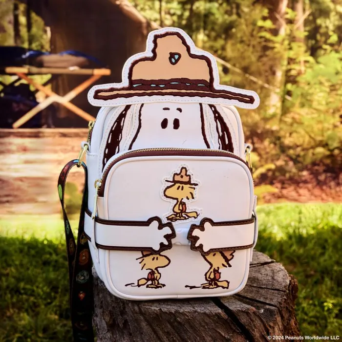 Peanuts 50th Anniversary Snoopy039s Beagle Scouts Crossbuddies Cosplay Crossbody Bag With Coin Bag Unisex Loungefly Bags and Wallets Peanuts 50th Anniversary Snoopy039s Beagle Scouts Crossbuddies Cosplay Crossbody Bag With Coin Bag Unisex Loungefly Bags and Wallets