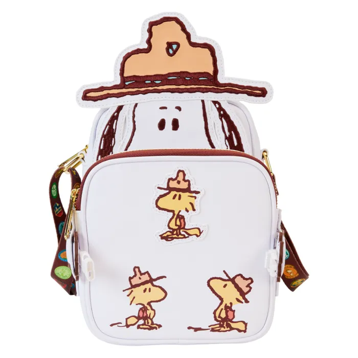 Peanuts 50th Anniversary Snoopy039s Beagle Scouts Crossbuddies Cosplay Crossbody Bag With Coin Bag Unisex Loungefly Bags and Wallets Peanuts 50th Anniversary Snoopy039s Beagle Scouts Crossbuddies Cosplay Crossbody Bag With Coin Bag Unisex Loungefly Bags and Wallets