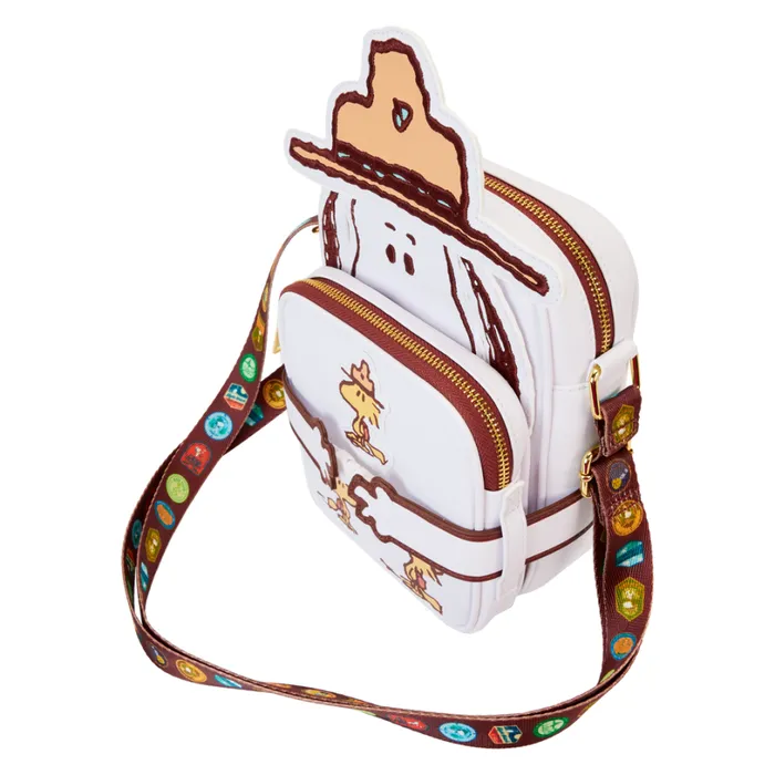 Peanuts 50th Anniversary Snoopy039s Beagle Scouts Crossbuddies Cosplay Crossbody Bag With Coin Bag Unisex Loungefly Bags and Wallets Peanuts 50th Anniversary Snoopy039s Beagle Scouts Crossbuddies Cosplay Crossbody Bag With Coin Bag Unisex Loungefly Bags and Wallets