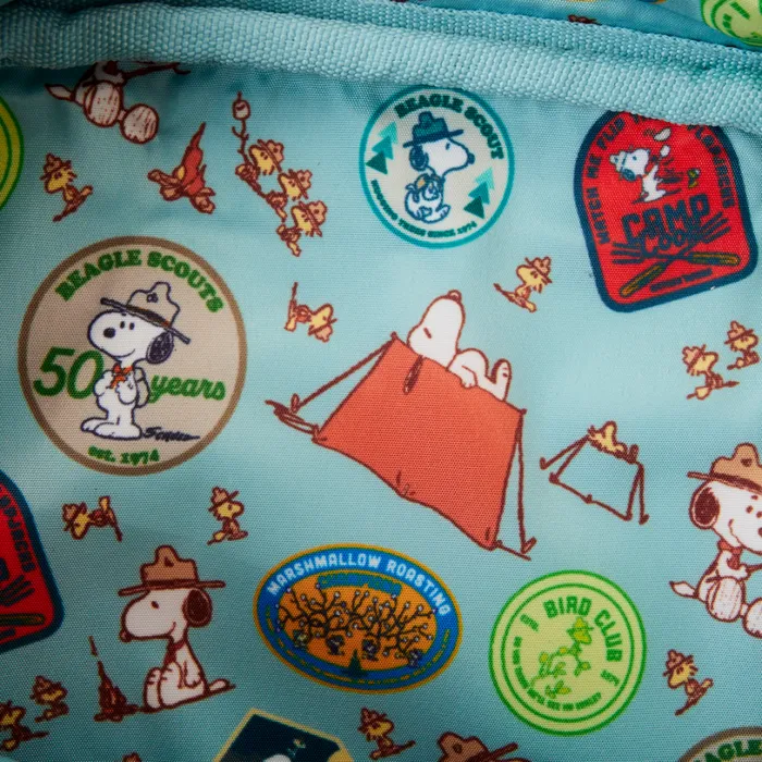 Peanuts 50th Anniversary Snoopy039s Beagle Scouts Crossbuddies Cosplay Crossbody Bag With Coin Bag Unisex Loungefly Bags and Wallets Peanuts 50th Anniversary Snoopy039s Beagle Scouts Crossbuddies Cosplay Crossbody Bag With Coin Bag Unisex Loungefly Bags and Wallets