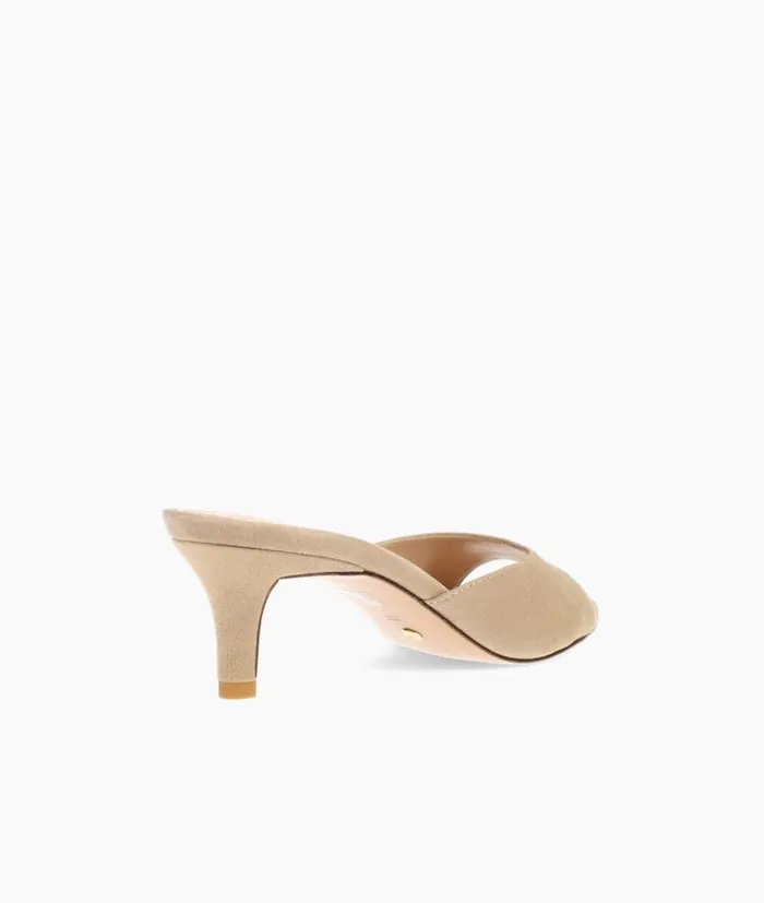 Pelle Moda Balin Slide 8211 Mushroom Mushroom Kid Suede Women Low Heels Pelle Moda Balin Slide 8211 Mushroom Mushroom Kid Suede Women Low Heels