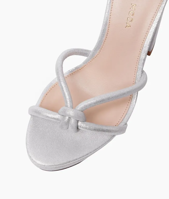Pelle Moda Gilian Platform 8211 Silver Silver Metallic Suede Women Platforms Pelle Moda Gilian Platform 8211 Silver Silver Metallic Suede Women Platforms