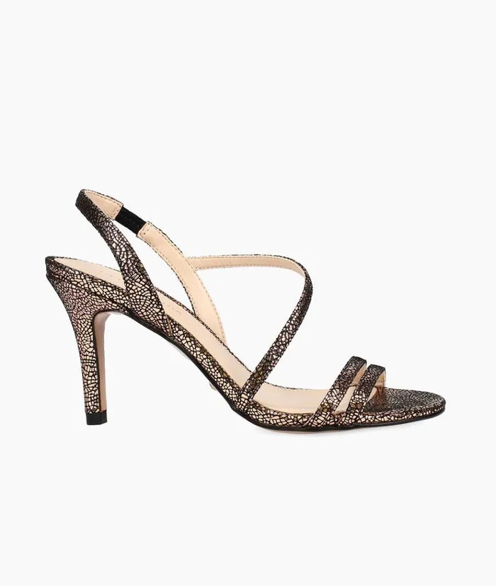 Pelle Moda Rooni Mid Heel 8211 Platinum Cracked Metallic Platinum Women High Heels Pelle Moda Rooni Mid Heel 8211 Platinum Cracked Metallic Platinum Women High Heels