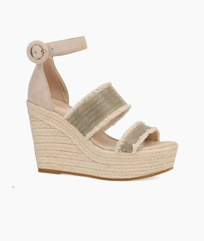 Pelle Moda Rua Wedge 8211 Natural NaturalBeige Linen Women Wedges Pelle Moda Rua Wedge 8211 Natural NaturalBeige Linen Women Wedges