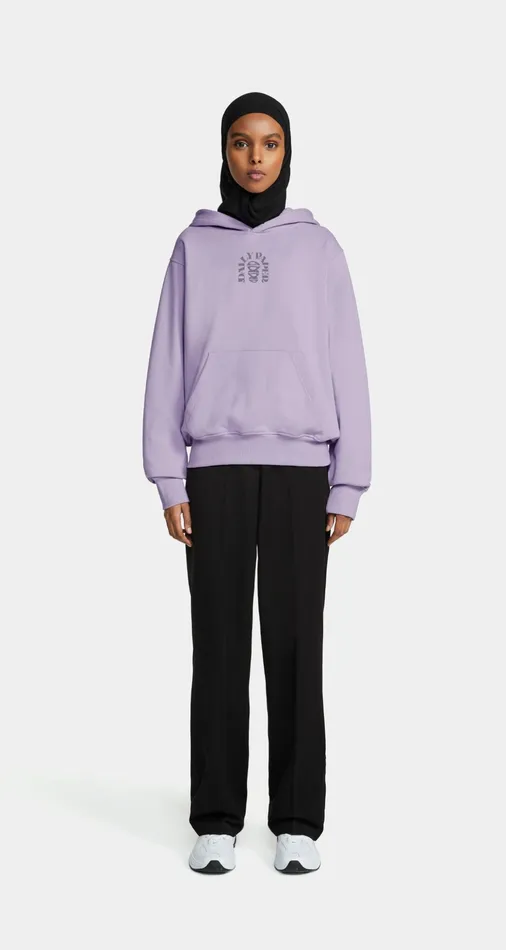 Purple Rose Ragina Hoodie Women Daily Paper Hoodies and Sweaters