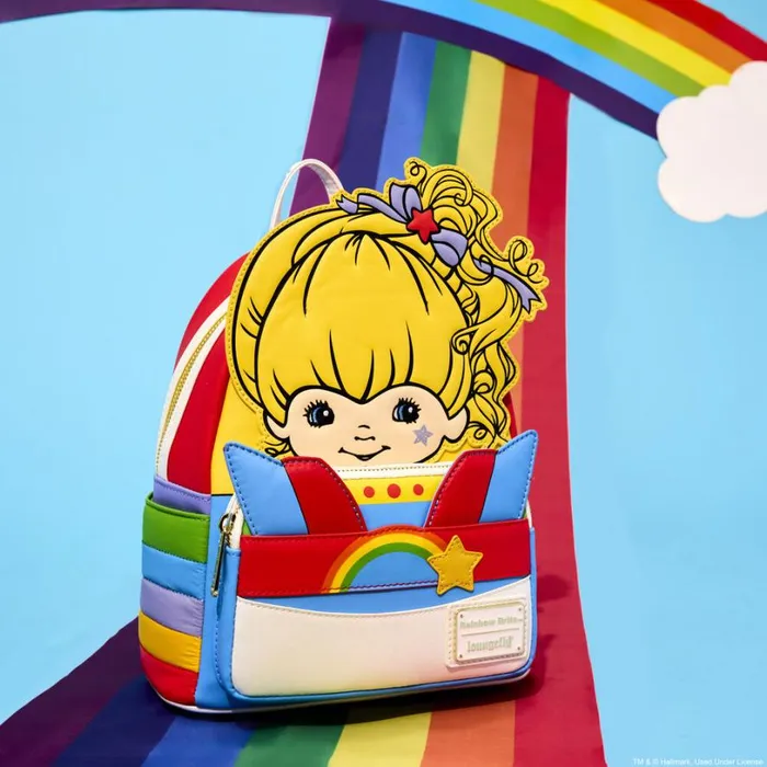 Rainbow Brite Cosplay Mini Backpack Unisex Loungefly Backpacks Rainbow Brite Cosplay Mini Backpack Unisex Loungefly Backpacks