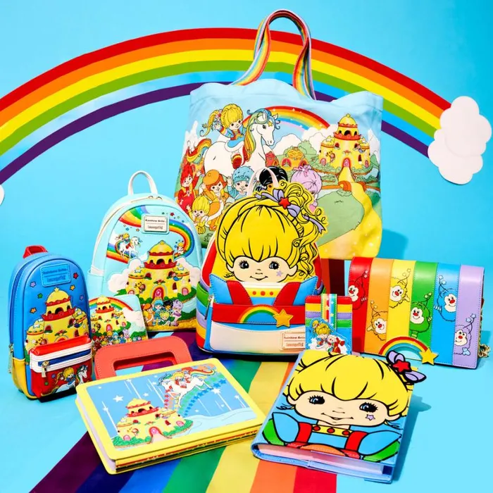 Rainbow Brite Cosplay Mini Backpack Unisex Loungefly Backpacks Rainbow Brite Cosplay Mini Backpack Unisex Loungefly Backpacks