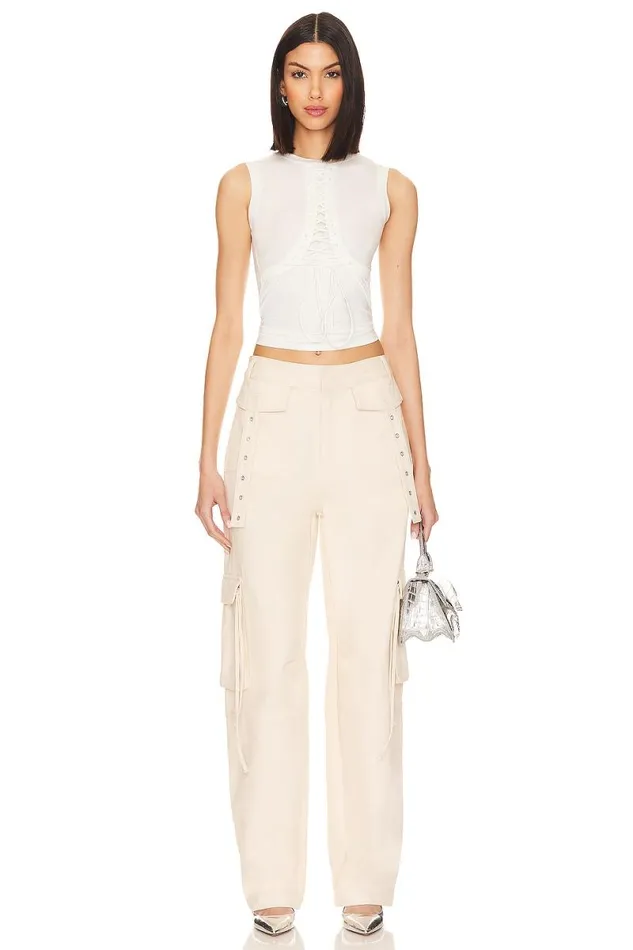 Riley Pant Bone Women Lovers and Friends Pants