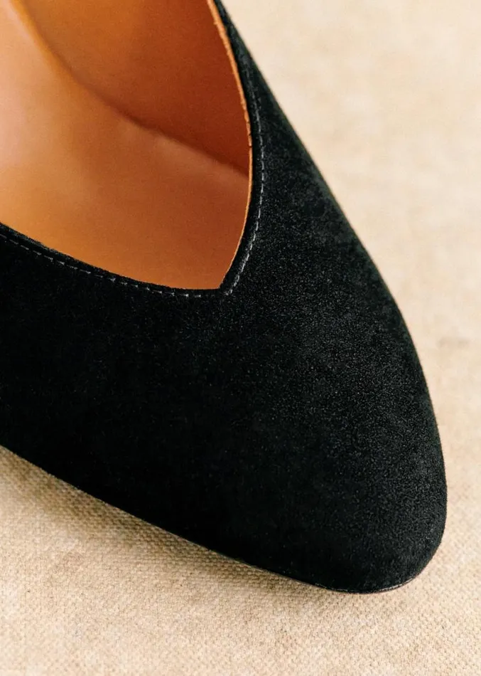 Szane Babies Ballerinas and Pumps Womens Alice Heel Pumps Black