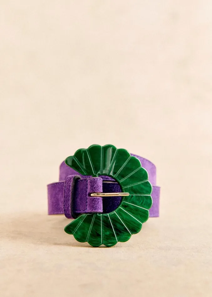 Szane Belts Womens Sandy Belt Green Multicoloured