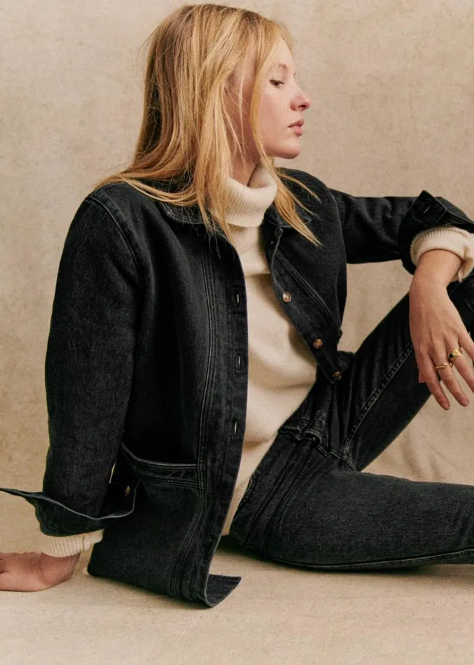 Szane Jackets and Coats Womens Will Jacket Washed Black