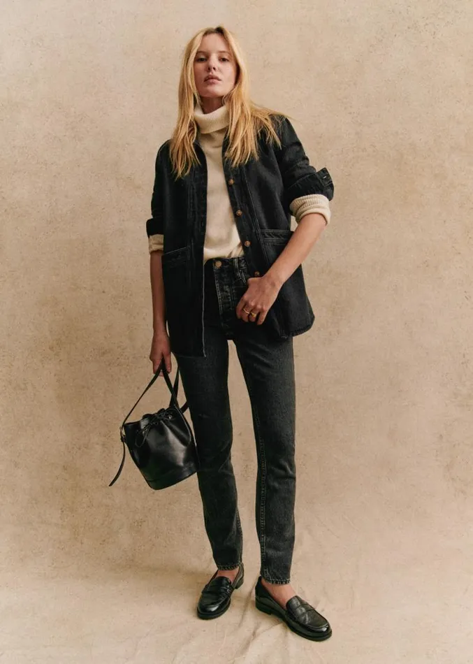 Szane Jackets and Coats Womens Will Jacket Washed Black