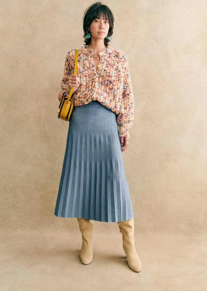 Szane Skirts and Shorts Womens Leonine Skirt Ice Blue