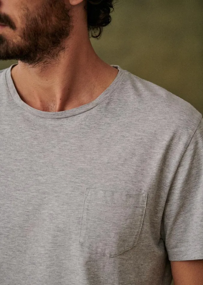 Szane TShirts and Sweatshirts Mens Sonny Tshirt Mottled Grey