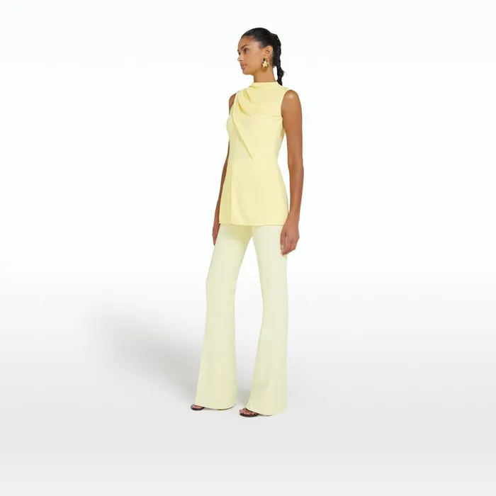 Safiyaa Alexa Buttermilk Trousers Women Trousers