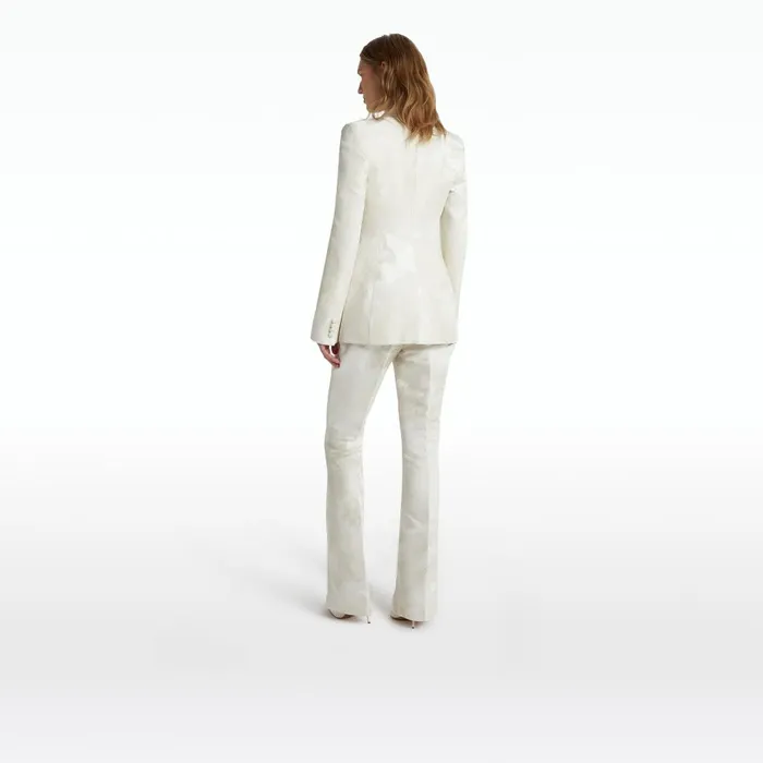 Safiyaa Alexa Ivory Trousers Women Trousers