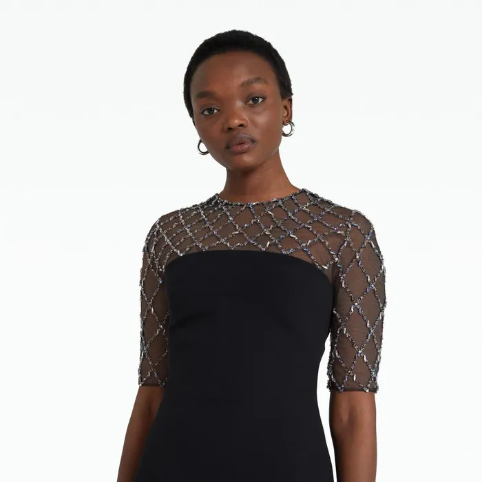 Safiyaa Antwar Black Dress Women Dresses