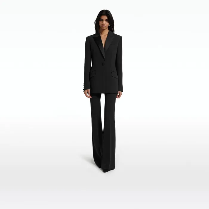 Safiyaa Arlene Black Jacket Women Jackets and Coats