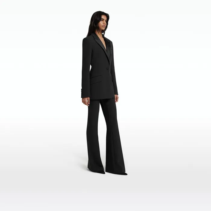 Safiyaa Arlene Black Jacket Women Jackets and Coats