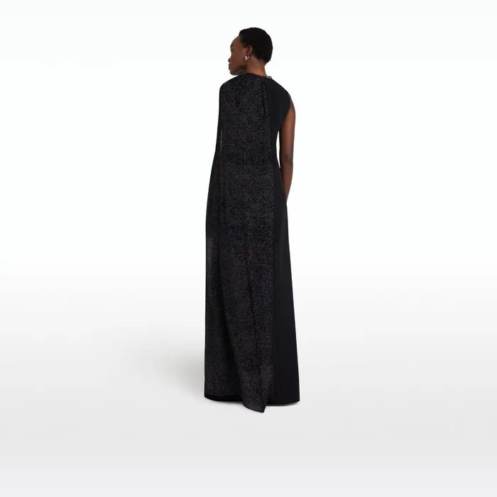 Safiyaa Asan Black Long Dress Women Dresses