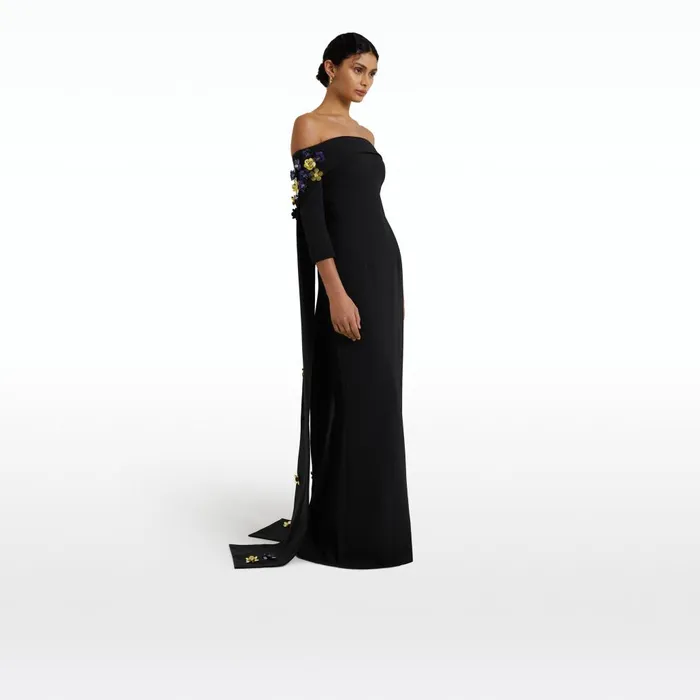 Safiyaa Bellara Black Harness With Soshin Dress Women Dresses